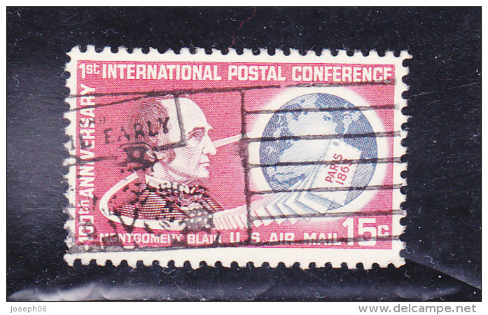 ETATS - UNIS   1963  Poste Aérienne  Y.T. N° 62  Oblitéré - 3a. 1961-… Oblitérés