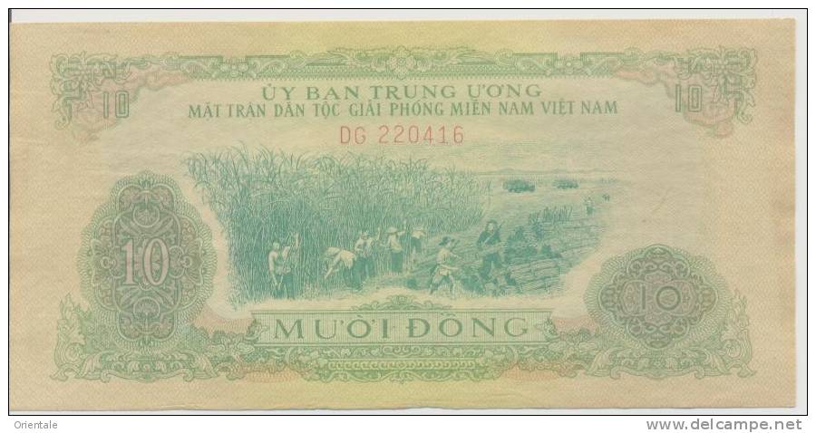 VIETNAM SOUTH P. R7 10 D 1963 VF+ - Vietnam