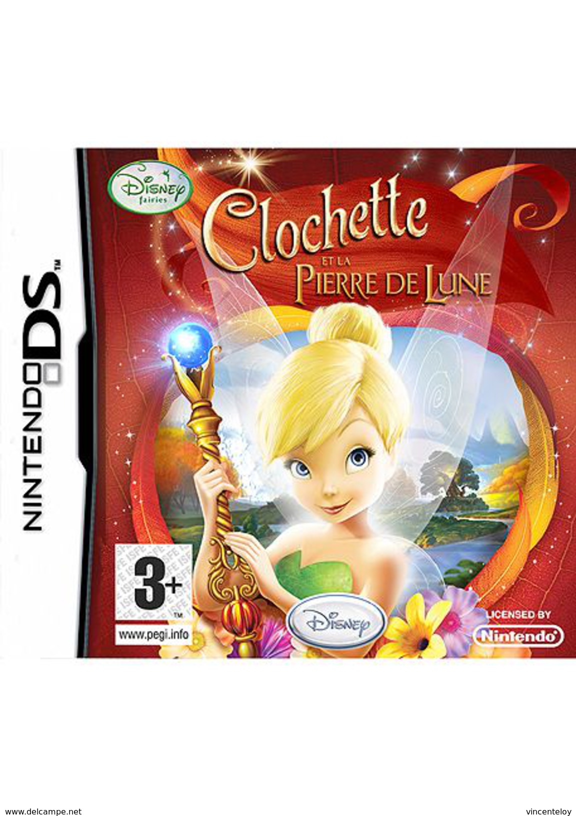 Jeu DS Clochette Et La Pierre De Lune - Nintendo DS