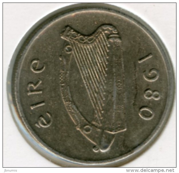 Irlande Ireland 5 Pence 1980 KM 22 - Irlande