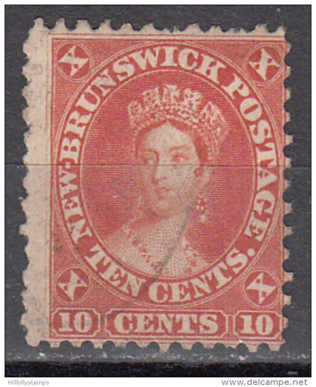 NEW BRUNSWICK    SCOTT NO.  9    USED    YEAR  1860 - Unused Stamps