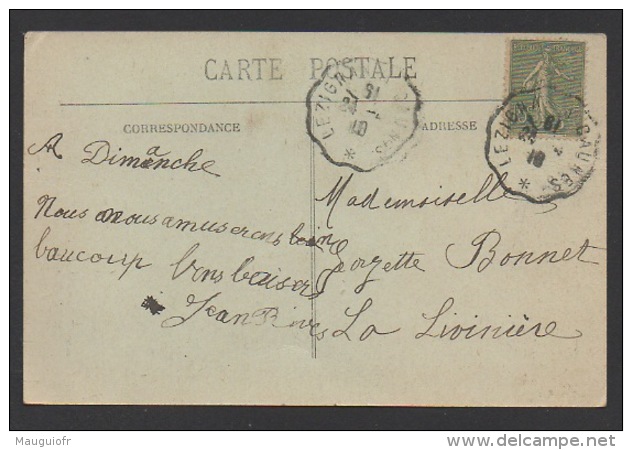 DD / 34 HERAULT / BEAUFORT / INTÉRIEUR DE L'EGLISE / CIRCULÉE EN 1910 - Other & Unclassified