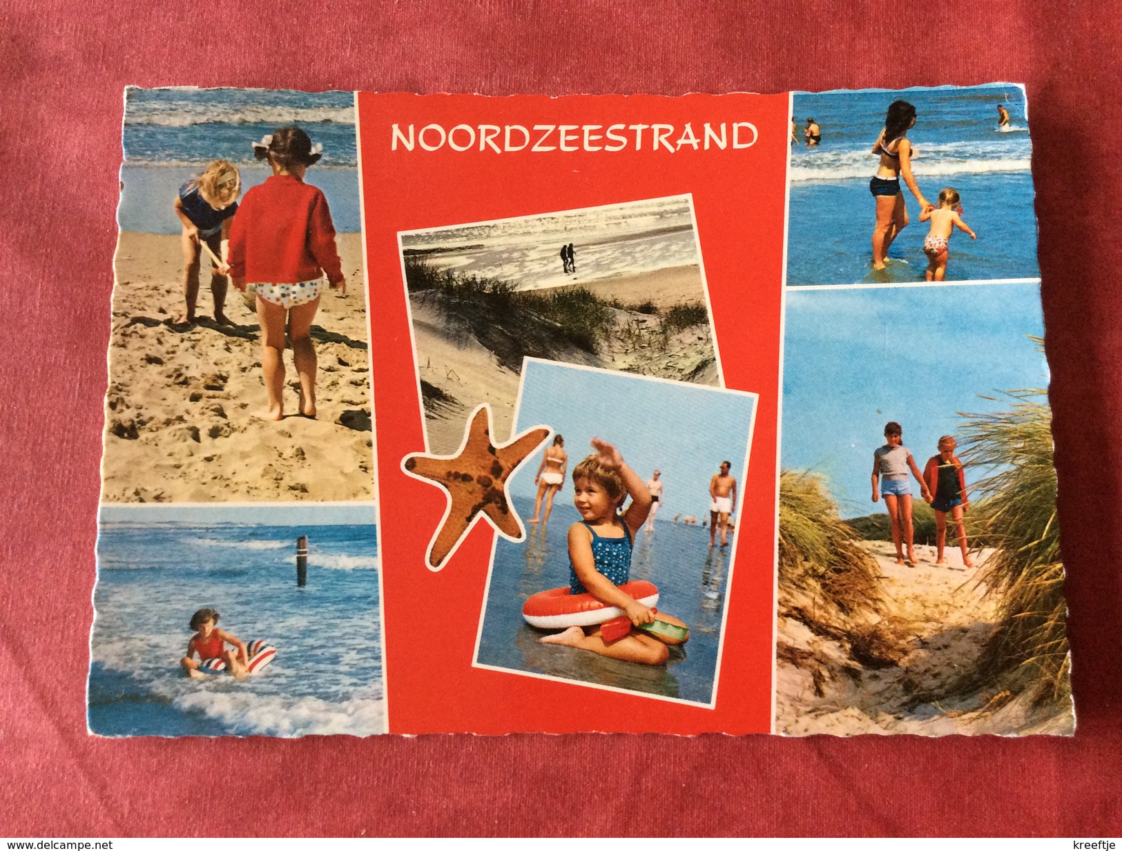 Nederland Ameland Noordzeestrand 1968 - Ameland