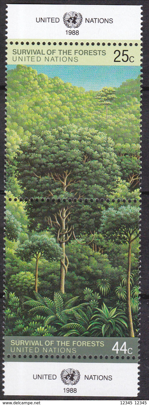 VN 1986, Postfris MNH, Trees - Unused Stamps
