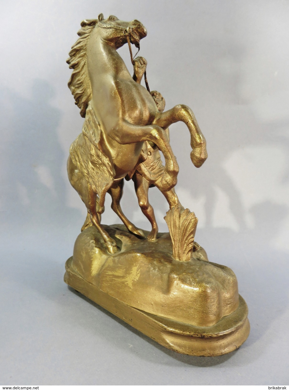 CHEVAL DE MARLY + Coustou Marly le Roi Sculpture Equitation Statue