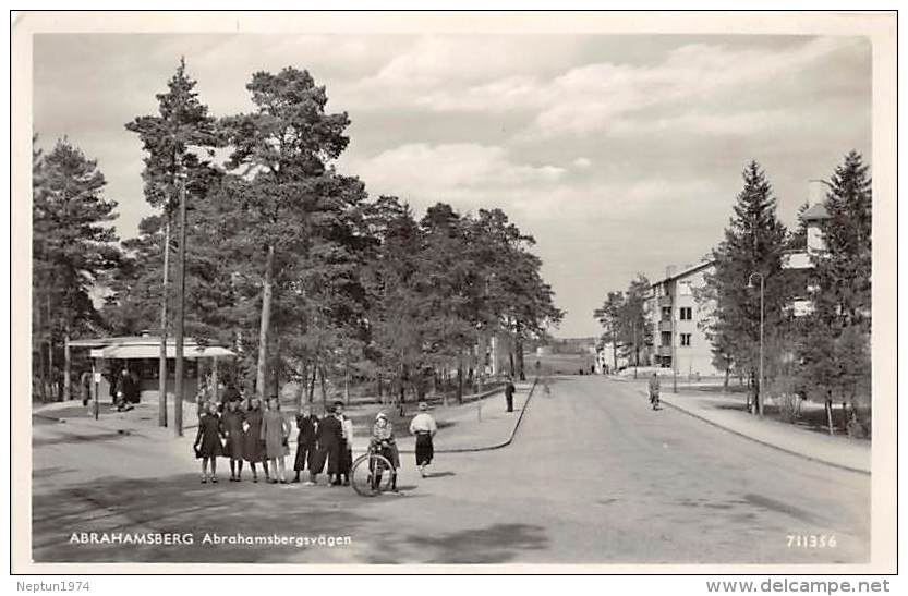 Sockholm, Abrahamsberg, Abrahamsbergsvägen - Suède