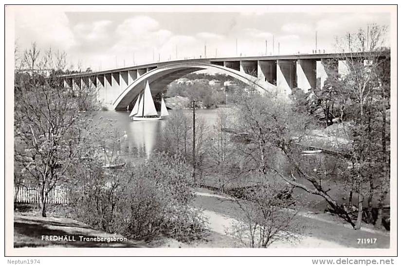 Stockholm, Fredhäll, Tranebergsbron - Zweden