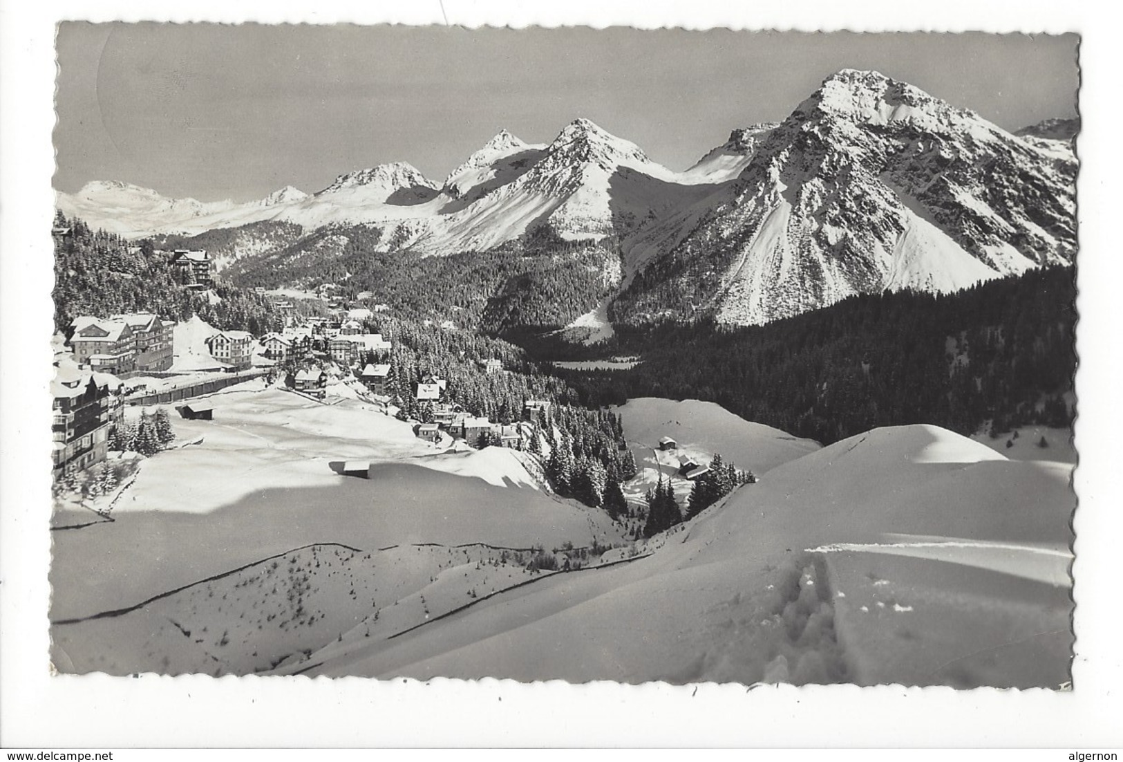 15774 - Inner-Arosa Mit Furkahörner Und Schiesshorn - Arosa