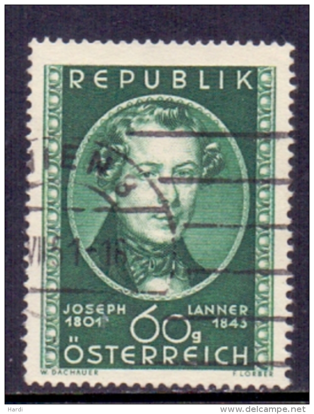 Österreich, 1951, "150. Geburtstag Von Joseph Lanner", MiNr.: 964 Gestempelt - Used Stamps