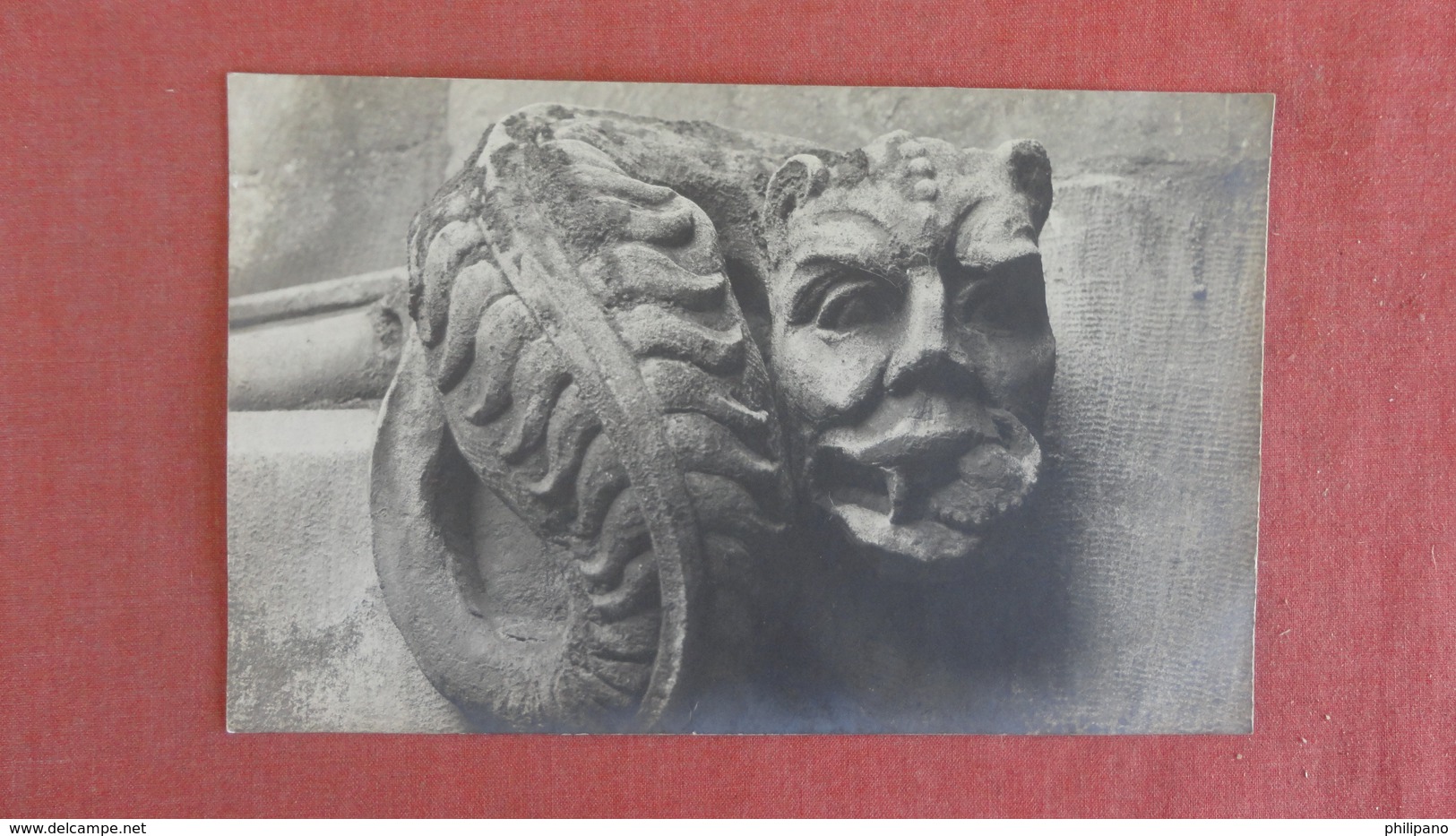 England > Lincolnshire > Lincoln-- RPPC-- Gargoyle Ref  2367 - Lincoln