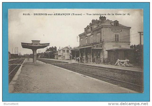 CPA 6118 - Chemin De Fer La Gare De BRIENON-SUR-ARMANCON 89 - Brienon Sur Armancon