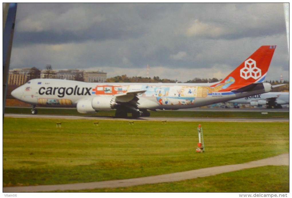 CARGOLUX  B 747 800   LX VCM - 1946-....: Moderne