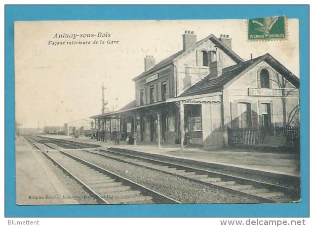 CPA - Chemin De Fer Gare AULNAY-SOUS-BOIS 93 - Aulnay Sous Bois