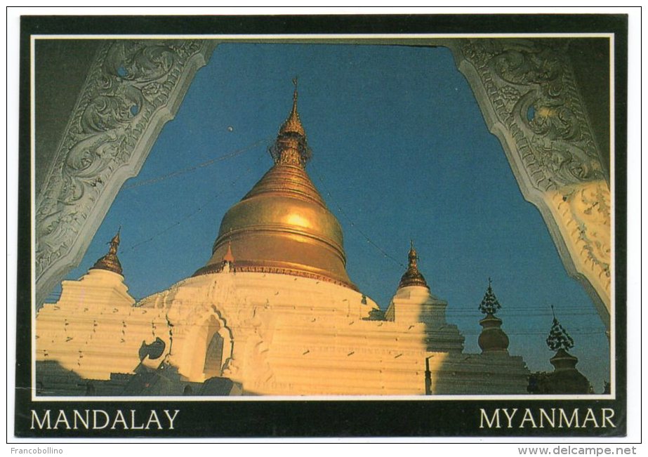 MYANMAR (BURMA) - KUTHODAW PAGODA-MANDALAY - Myanmar (Birma)