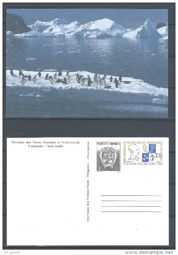 TAAF Entier Postaux YT 2-CP " Amiral Max Douguet "  1994 Neuf** - Enteros Postales