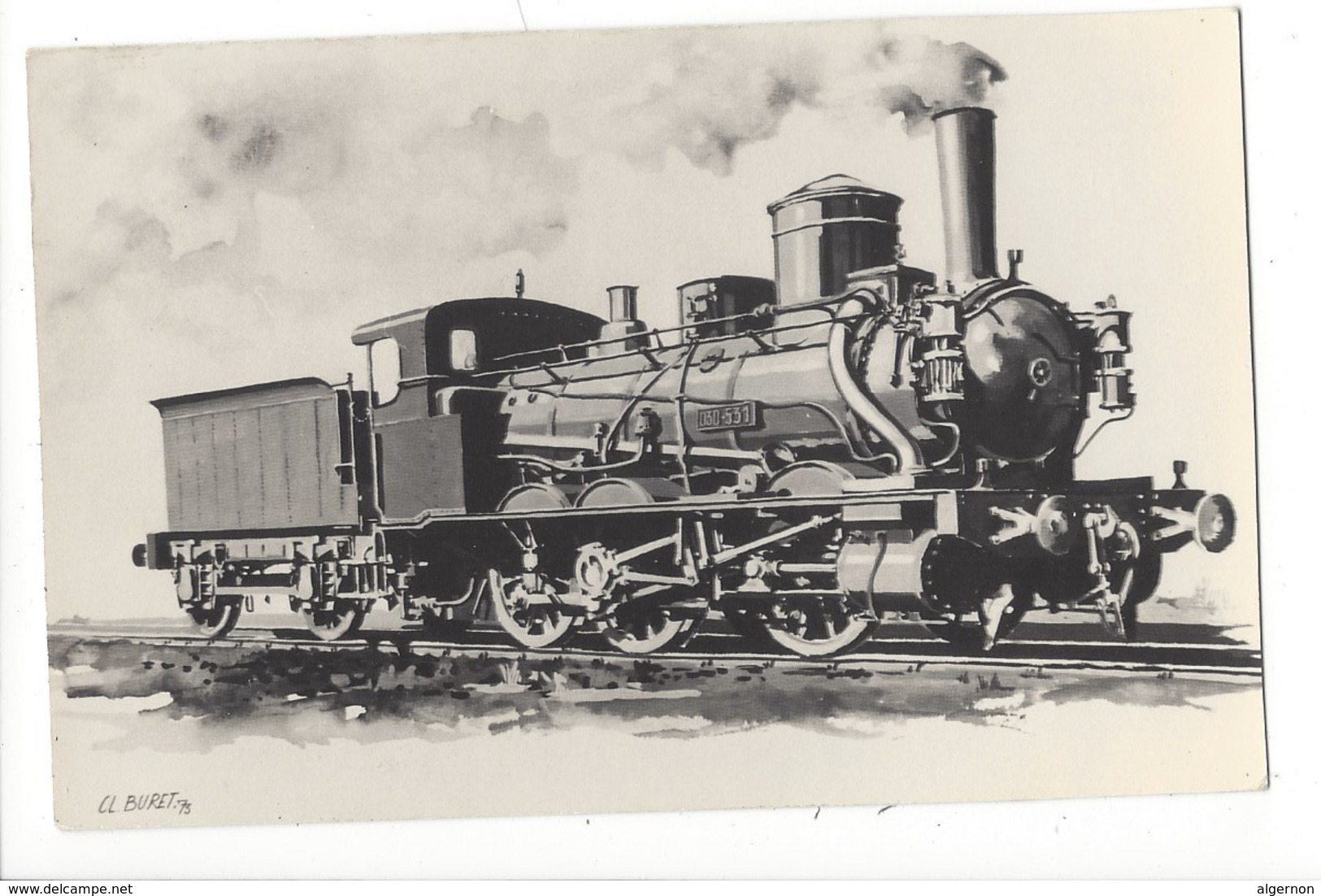 15784 -  Locomotive Type 30 Photo Cl.Buret - Eisenbahnen