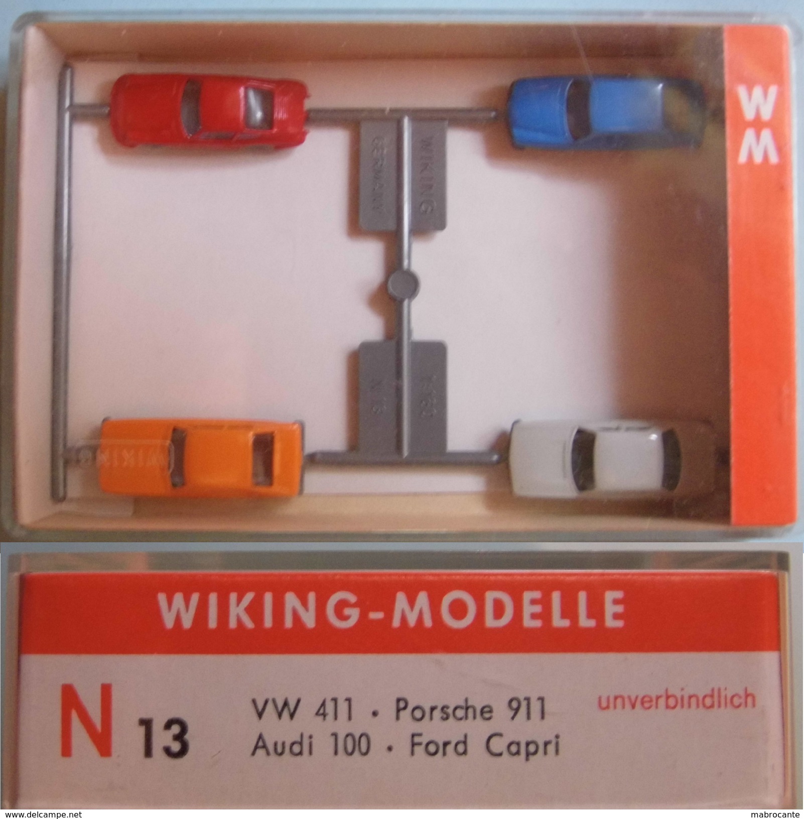 Coffret  WIKING De 4 Véhicules - Véhicules Routiers