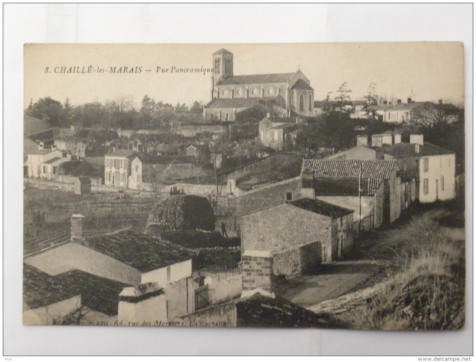 CPA (85) Vendée - CHAILLE  Les MARAIS - Vue Panoramique - Chaille Les Marais