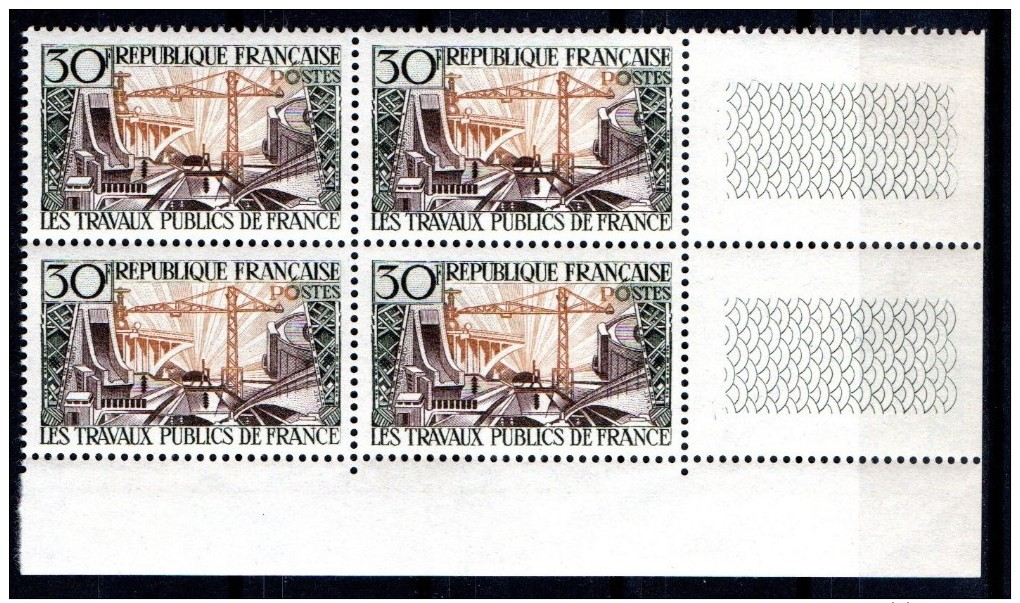 FRANCE - YT N° 1114 Bloc De 4 Cdf  - Neuf ** - MNH - Unused Stamps