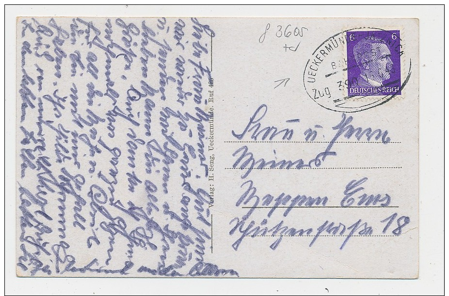 Bahnpost-Stempel Beleg    ( G3605 ) Siehe Foto - Briefe U. Dokumente