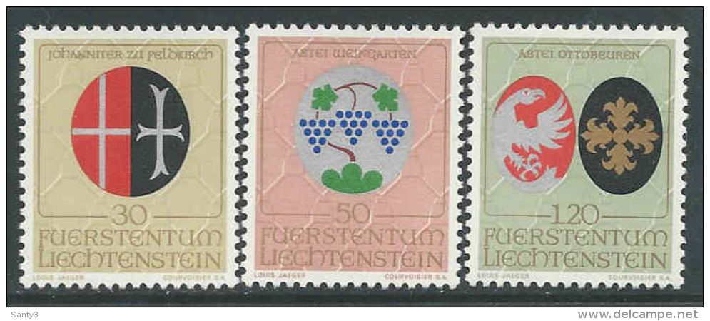 Liechtenstein, Mi 548-50 Jaar 1971 Reeks, Postfris (MNH) Zie Scan - Ungebraucht