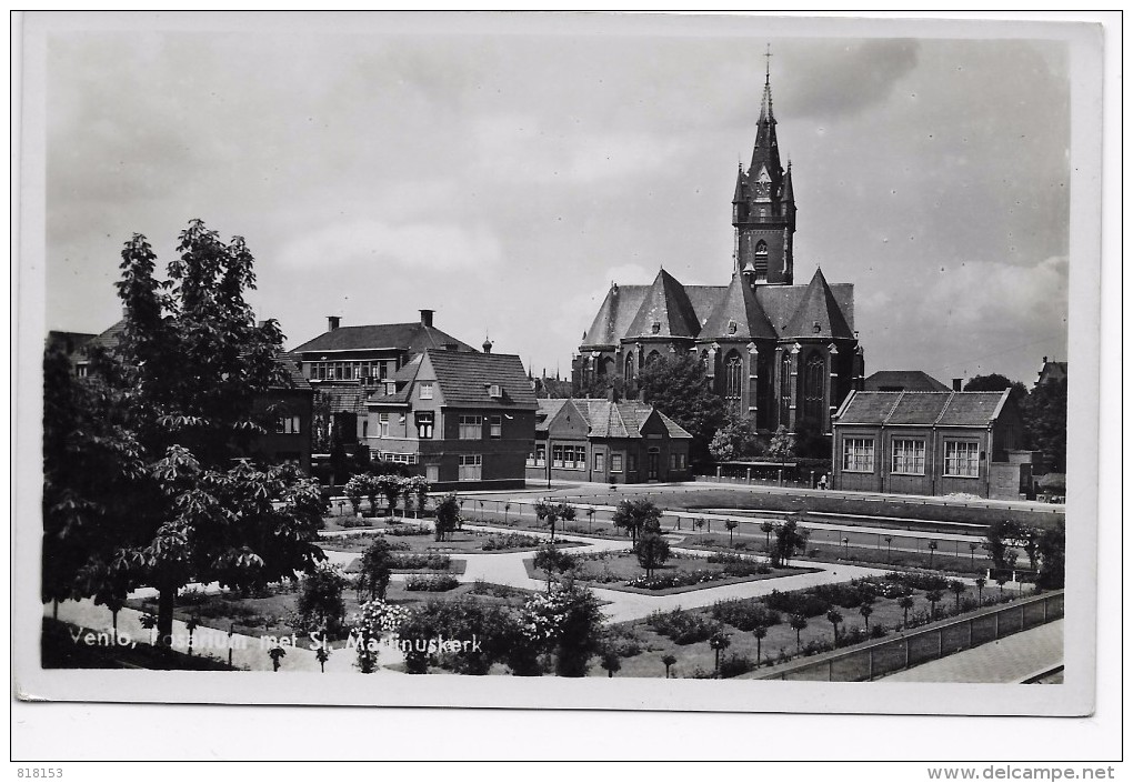 Venlo - Rosarium Met St.Martinuskerk - Venlo