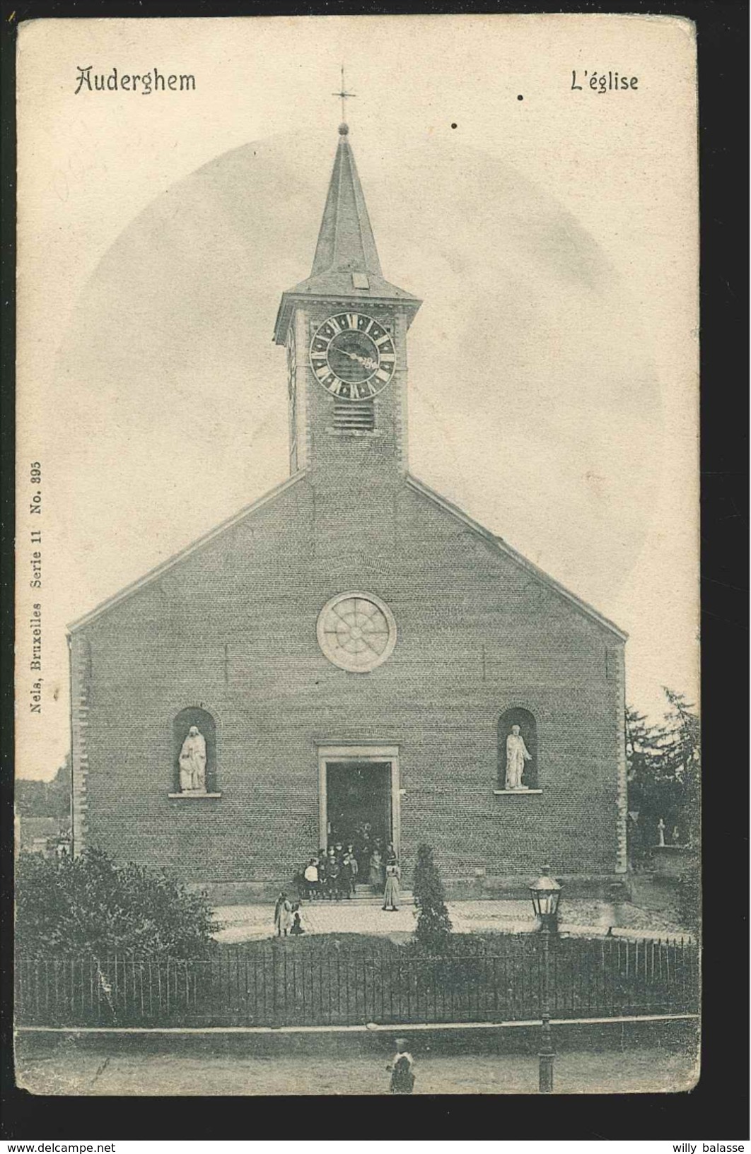 +++ CPA - AUDERGHEM - OUDERGEM - L'Eglise - Kerk - Nels Série 11 N° 395  // - Auderghem - Oudergem