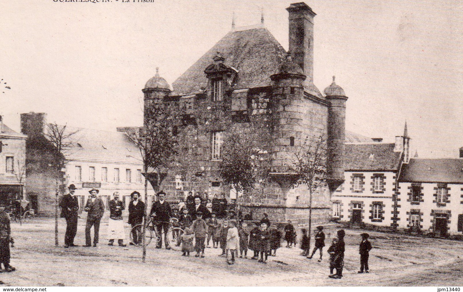 CPA GUERLESQUIN LA PRISON - Guerlesquin