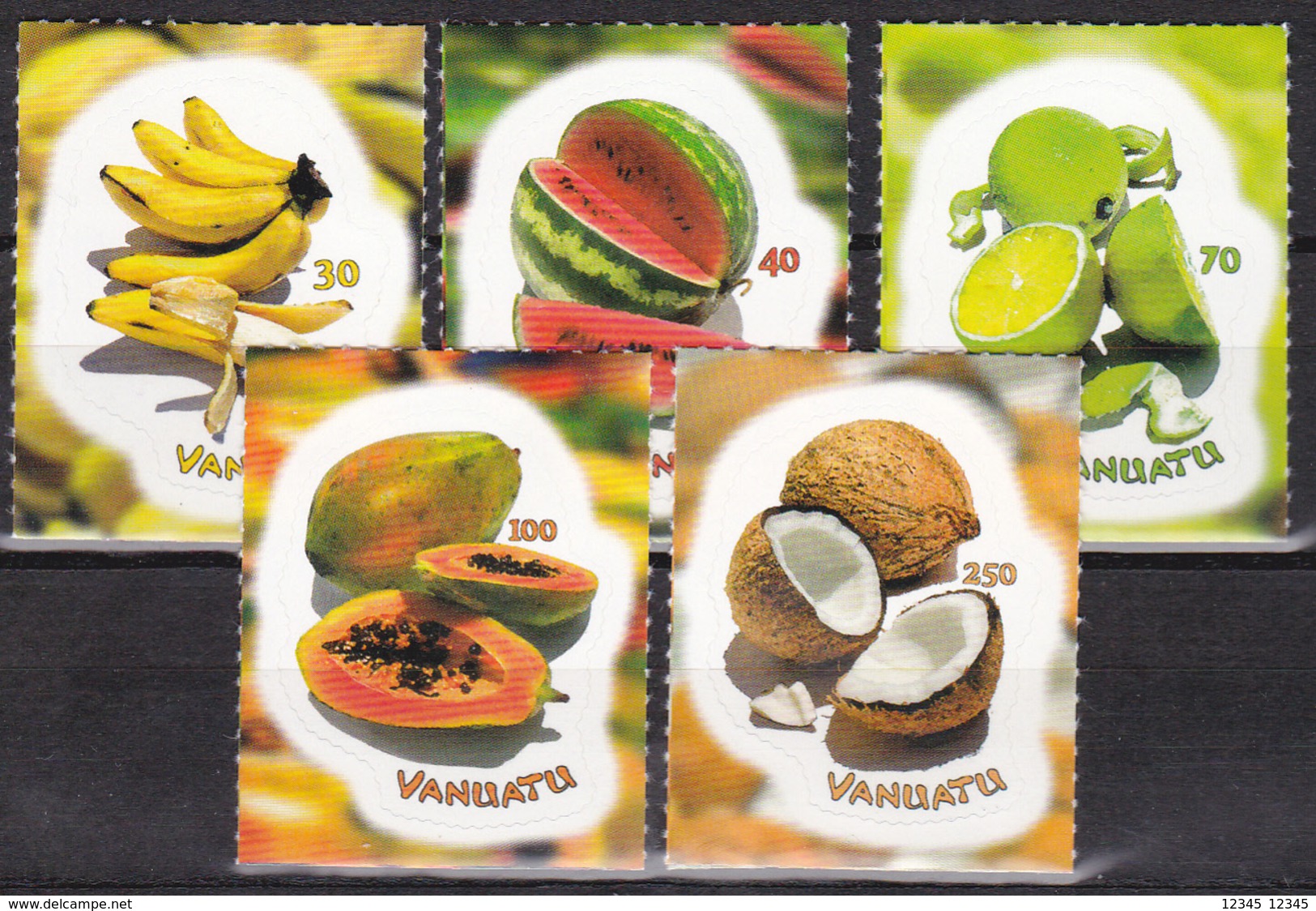 Vanuatu 2007, Postfris MNH, Fruit - Vanuatu (1980-...)