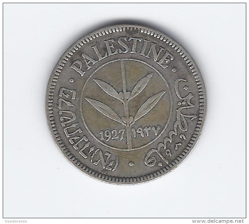 Palestina 50 Mils  1927--BB - Altri – Asia