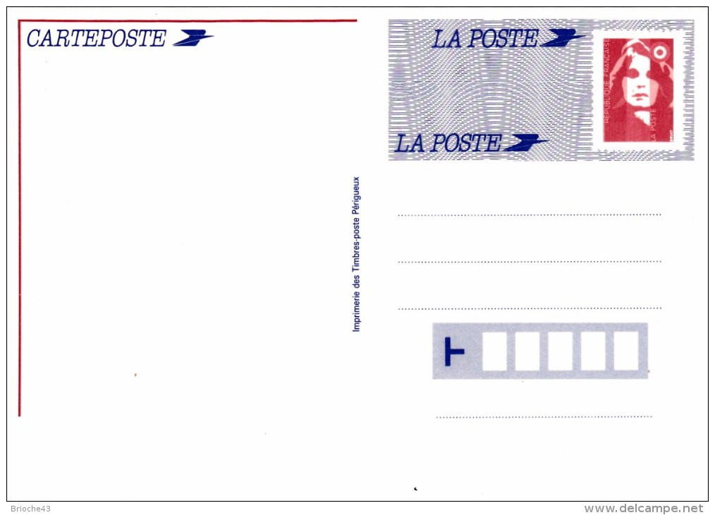 FRANCE ENTIER POSTAL VALEUR PERMANENTE MARIANNE DE BRIAT / 6988 - Sonstige & Ohne Zuordnung