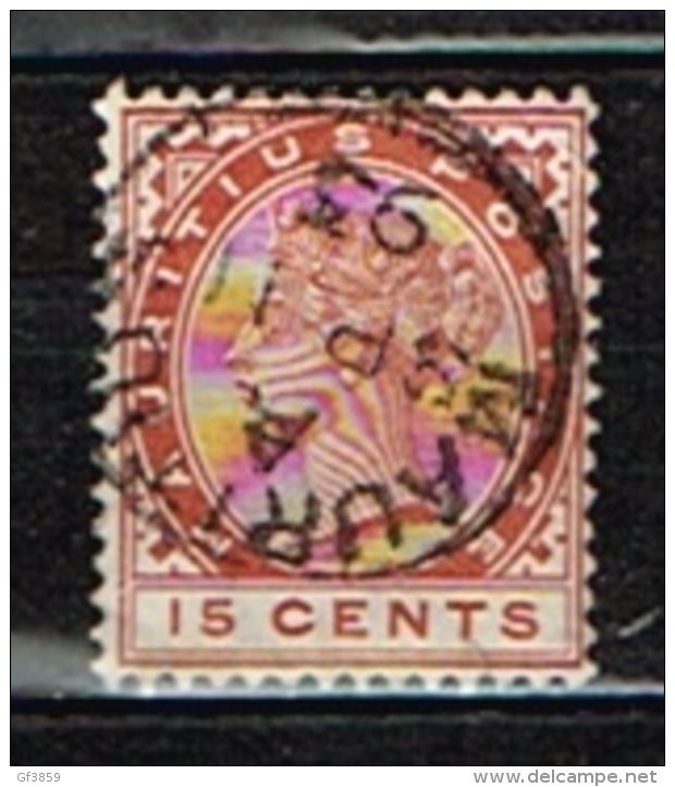 ILE MAURICE / MAURITIUS - Oblitérés / Used - 1894 - MICHEL N° 77 - Mauritius (...-1967)