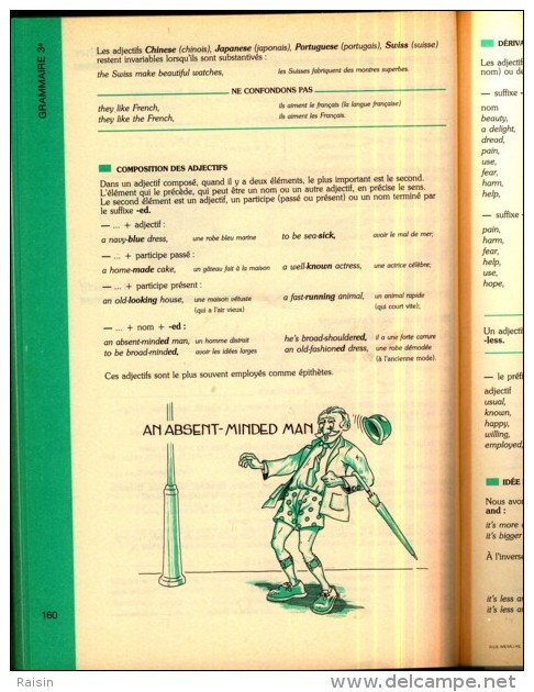 Anglais Tout le Programme de la 6e à la 3e  Aide-mémoire 1987  Larousse TBE