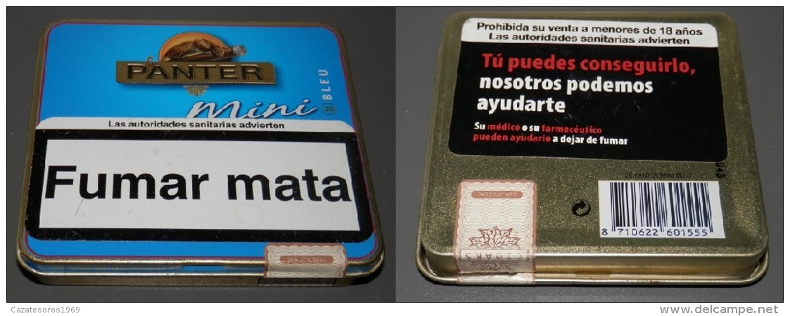 BOITE TABAC PANTER   (boite Vide) - Boites à Tabac Vides