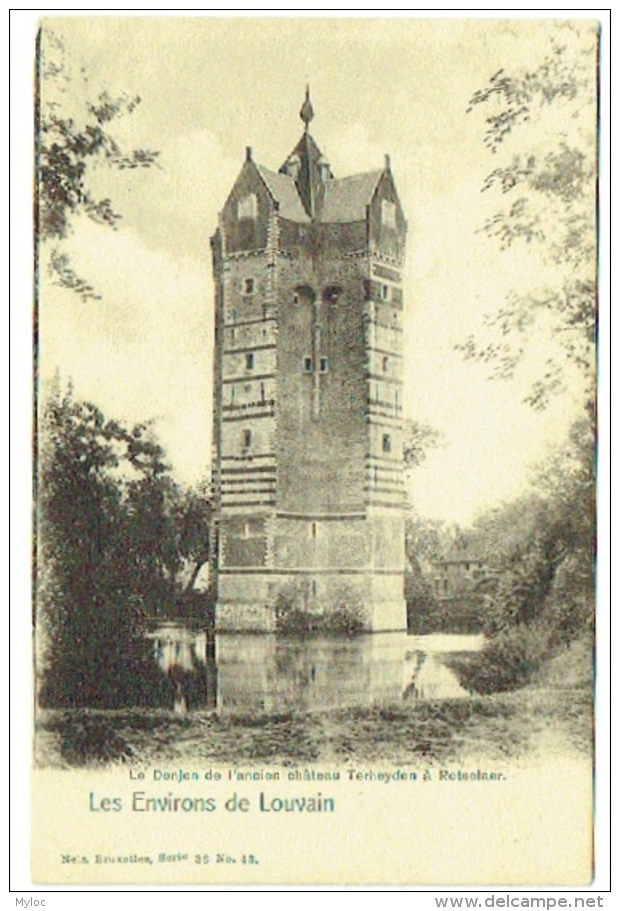 Environs De Louvain. Donjon De L'ancien Château Terheyden à Rotselaer. Rotselaar. - Rotselaar