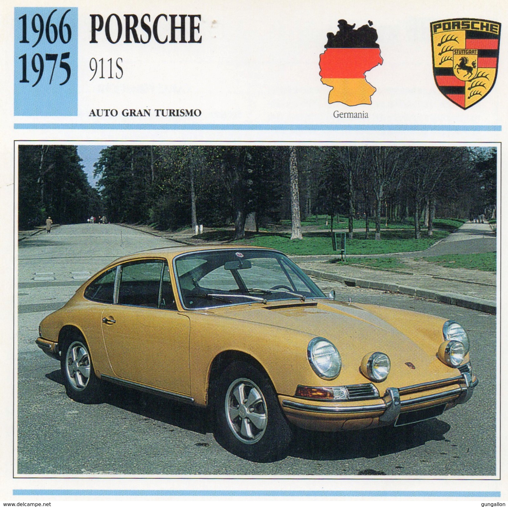 Auto Da Collezione "Porsche  1966   911S" (Germania) - Motori