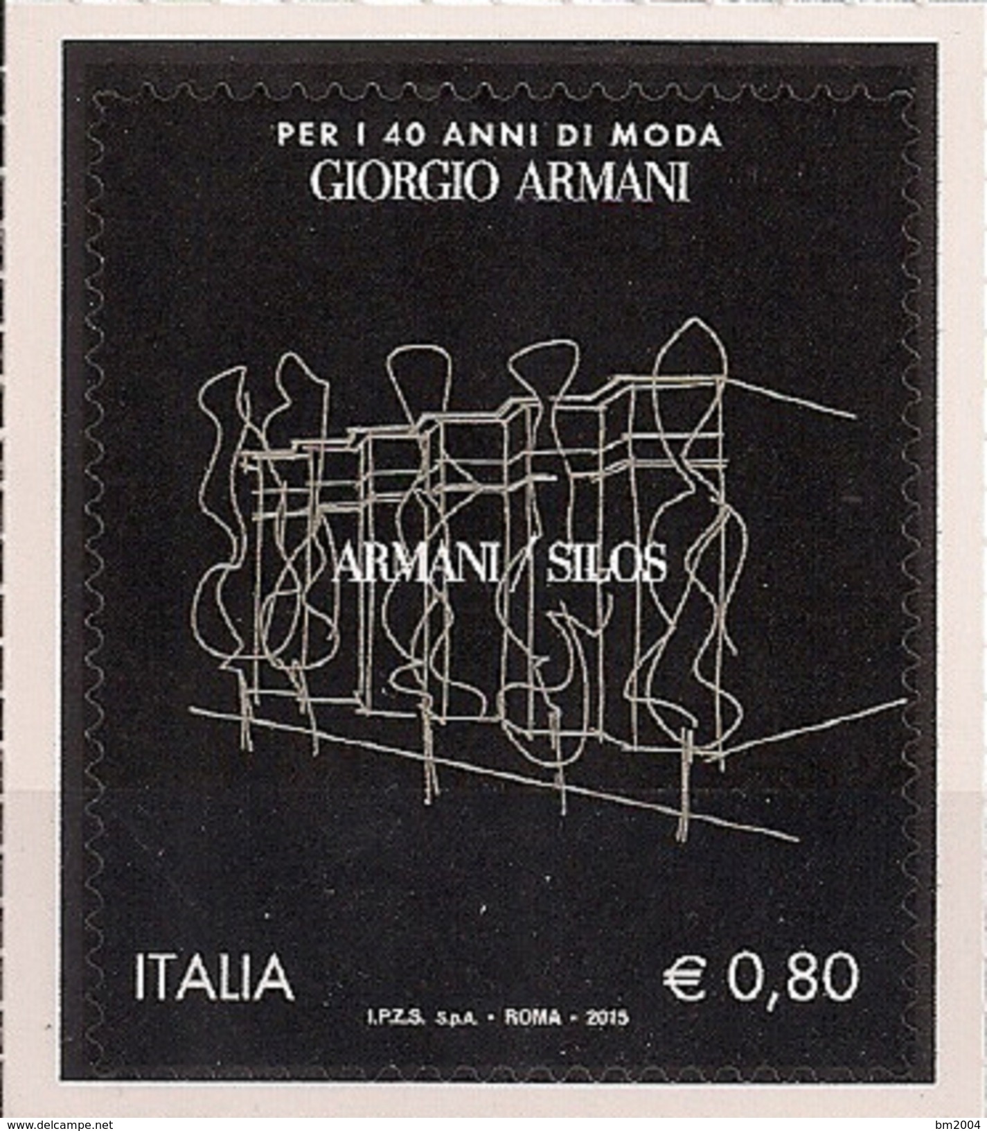 2015 Italien Mi. 3784 **MNH  40 Jahre Giorgio Armani. - 2011-20: Ungebraucht