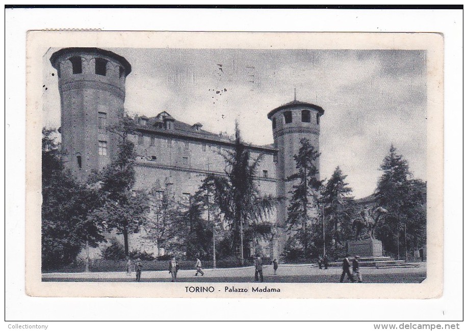 Torino - Palazzo Madama - F. P. -   Viaggiata 1935 - Palazzo Madama