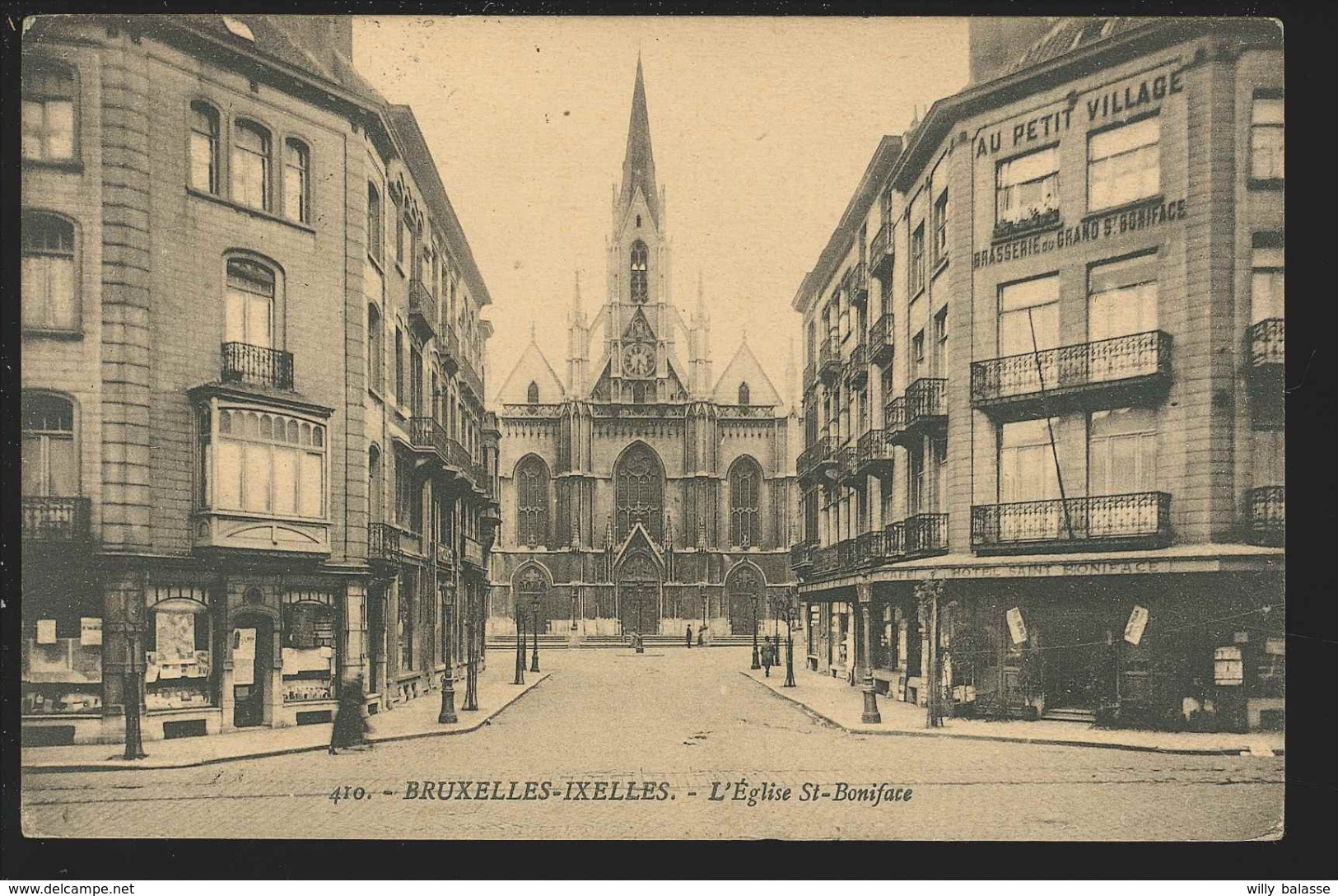 +++ CPA - Bruxelles - IXELLES - ELSENE - L'Eglise St Boniface - Henri Georges   // - Ixelles - Elsene
