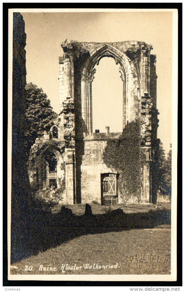 6423 - Alte Foto Ansichtskarte - Ruine Kloster Walkenried - H. Rudolphi - TOP - Osterode