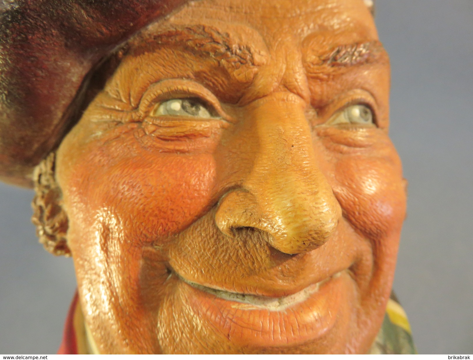 TÊTE BOSSONS ECOSSAIS EN PLÂTRE - Ecosse Sculpture Caricature Statue