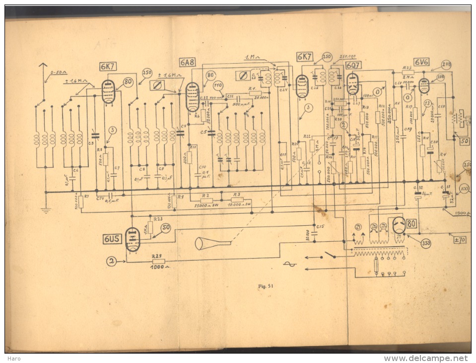 Livre " Radio-Dépannage et Mise au Point " de R. Deschepper 1944 - Sommaire, voir scans (b193)