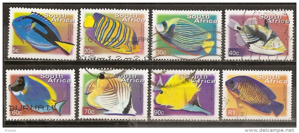 Afrique Du Sud South Africa 2000 Poissons Fish Obl - Gebraucht