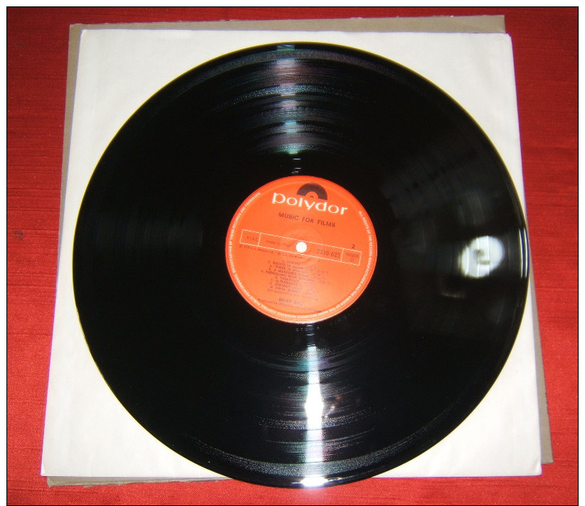 BRIAN ENO - MUSIC FOR FILMS - DISCO LP 33 GIRI - ANNO 1978 E.G. POLYDOR - Filmmusik