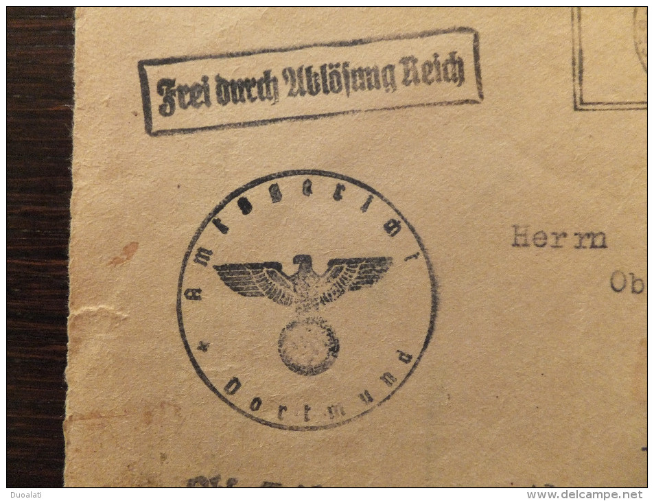 Germany, Bund, 6 Briefe, 6 Covers, Deutsches Reich, Third Reich, Adolf Hitler, 1943 & 1944