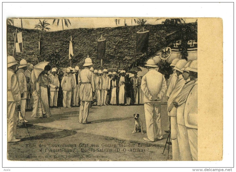 18582   --   Dar Es Salaam  -  Rede Des Gouverneurs Graf Von Götzen Bei Der Eröffnung Der Ausstellung - Tanzania