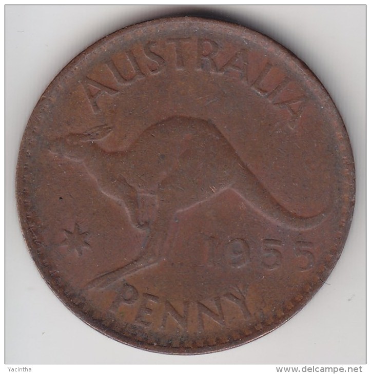 @Y@    Australië   1 Penny  1955    (3278) - Zonder Classificatie