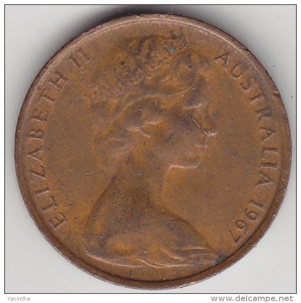 @Y@    Australië   2   Cent  1967     (3280) - Zonder Classificatie