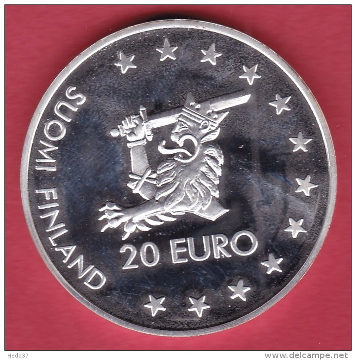 Finlande - 20 € Argent 1996 - Finlande