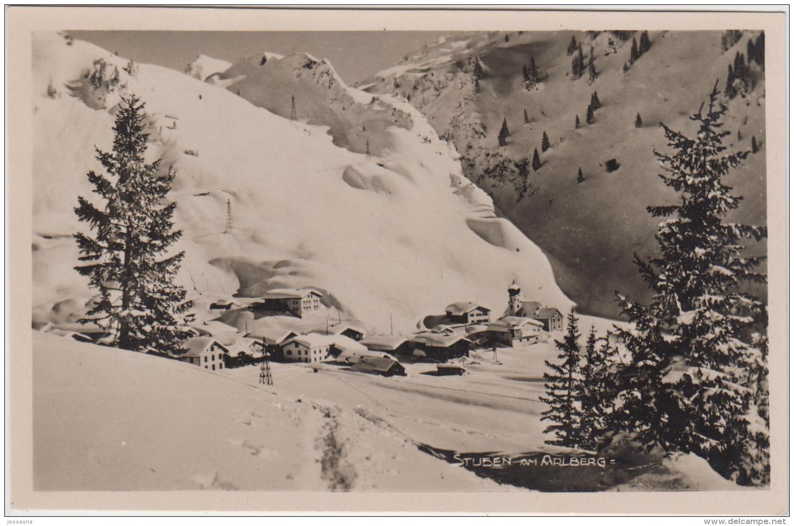 AK - Vorarlberg - Verschneites  Stuben Am Arlberg - 1930 - Stuben